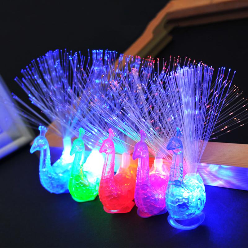 Kids Luminous Toy Colorful Peacock Optical Fiber Led Lamp Flash Finger Night Lights System default#0
Kids Luminous Toy Colorful Peacock Optical Fiber Led Lamp Flash Finger Night Lights System default#0