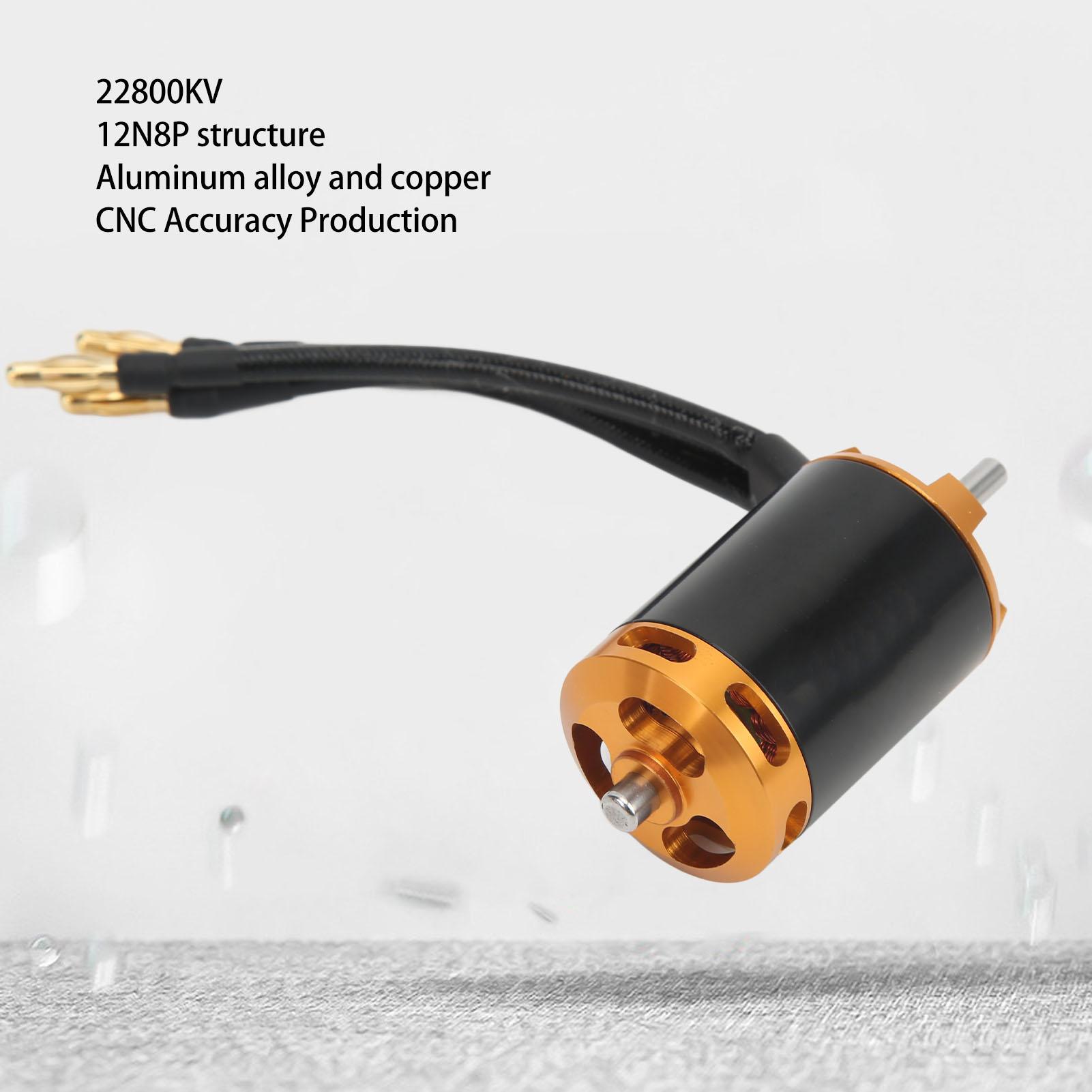 RC Boat Brushless Motor Water Cooling 22800KV 12N8P Structure Aluminum Alloy Copper RC Brushless Motor for RC Boat
RC Boat Brushless Motor Water Cooling 22800KV 12N8P Structure Aluminum Alloy Copper RC Brushless Motor for RC Boat