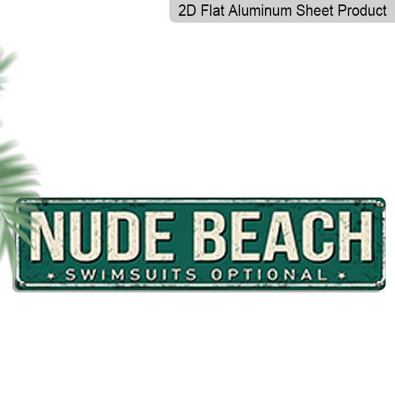 2D Flat, 1pc, NUDE BEACH Metal Sign, Aluminum Decorative Sign, Novelty Street Sign, Home Decor, Room Decor, Wall Decor, Restaurant Decor, Bar 40cm x 10cm
2D Flat, 1pc, NUDE BEACH Metal Sign, Aluminum Decorative Sign, Novelty Street Sign, Home Decor, Room Decor, Wall Decor, Restaurant Decor, Bar 40cm x 10cm