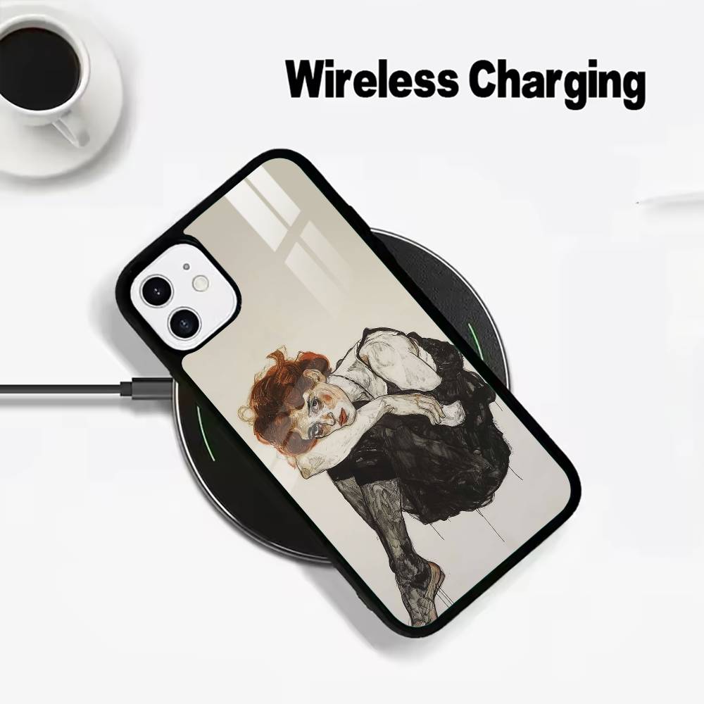 E-Egon S-Schiele For IPhone17 16 15 14 13 12 11 Plus Pro Max Plus Wireless Charger Phone Case iPhone15ProMax
E-Egon S-Schiele For IPhone17 16 15 14 13 12 11 Plus Pro Max Plus Wireless Charger Phone Case iPhone15ProMax
