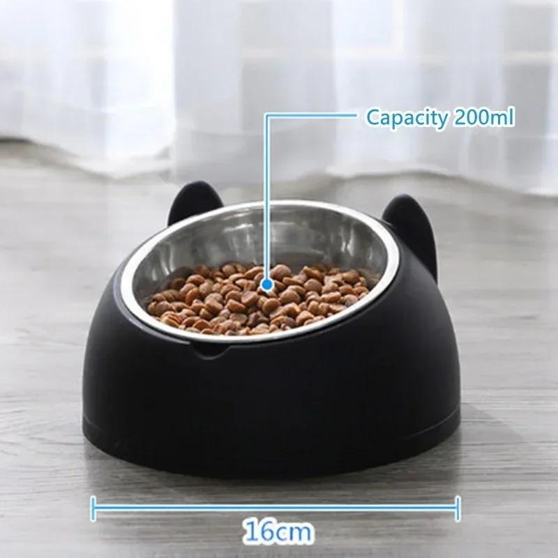 Removable Pet Bowl Stainless Steel Food Bowl Protects Cervical Vertebra 15 Degrees Oblique Mouth Cute Cat and Dog Bowl Pet рожевий
Removable Pet Bowl Stainless Steel Food Bowl Protects Cervical Vertebra 15 Degrees Oblique Mouth Cute Cat and Dog Bowl Pet рожевий