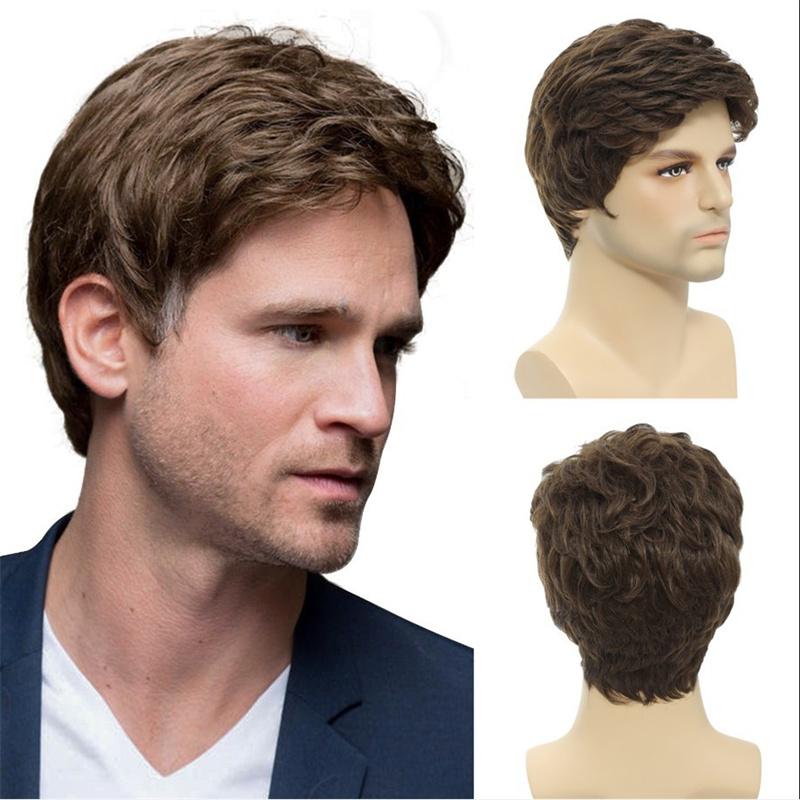 GNIMEGIL Synthetic Wigs Man Guy Short Curly Black Wigs for Men Natural Hairstyle Wig with Bangs Father Wig Gifts for Grandpa
GNIMEGIL Synthetic Wigs Man Guy Short Curly Black Wigs for Men Natural Hairstyle Wig with Bangs Father Wig Gifts for Grandpa