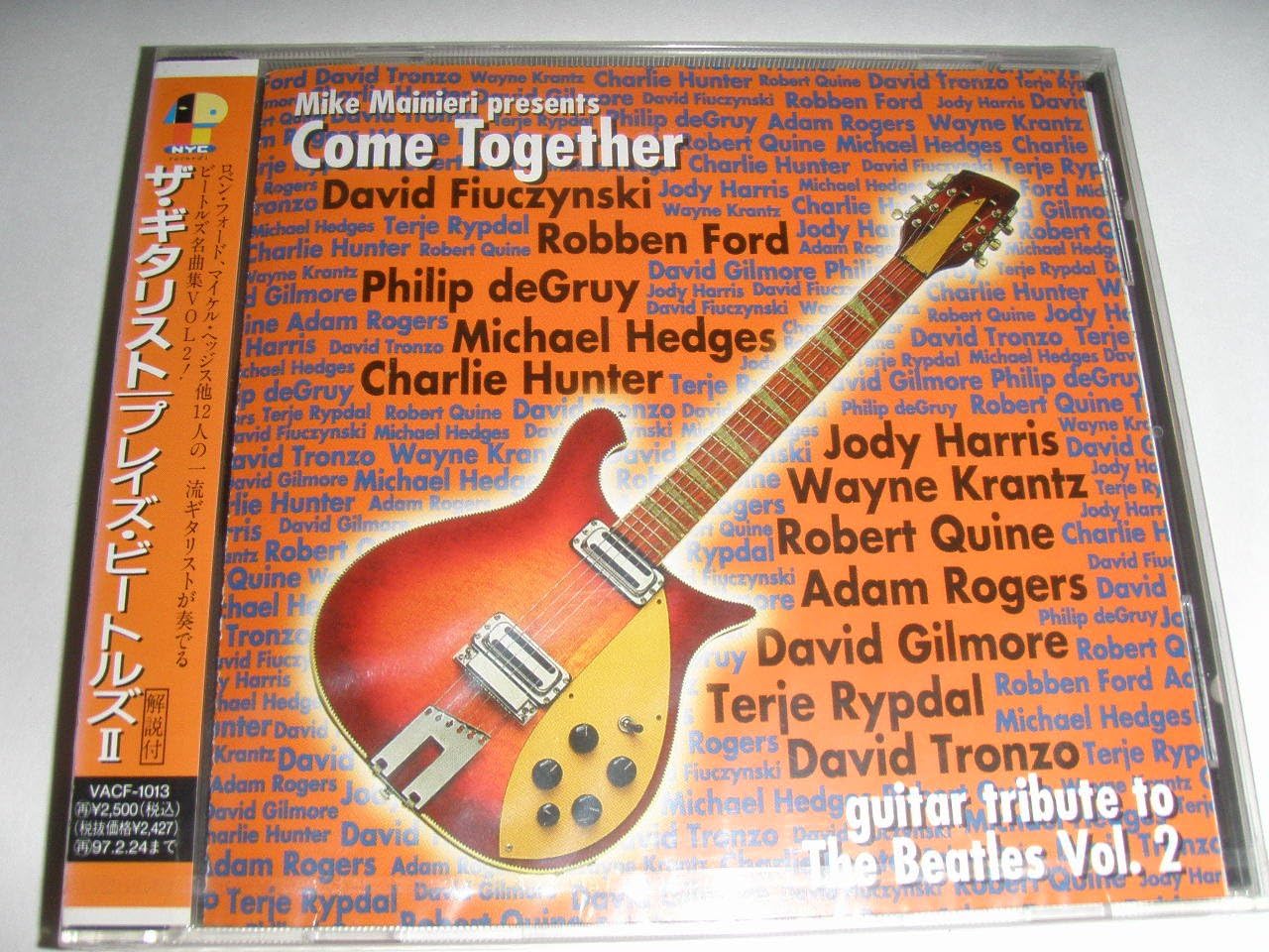 CD РАЗНЫЕ ИСПОЛНИТЕЛИ - Come Together: Гитара Посвящение Th VACF1013PROMO NYC Records 1995 Япония Джаз Б/У
CD РАЗНЫЕ ИСПОЛНИТЕЛИ - Come Together: Гитара Посвящение Th VACF1013PROMO NYC Records 1995 Япония Джаз Б/У