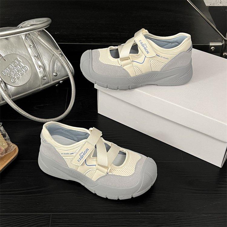 Thick-soled heightening Mary Jane shoes women s 2025 summer new mesh breathable versatile sports leisure moral training shoes 35
Thick-soled heightening Mary Jane shoes women s 2025 summer new mesh breathable versatile sports leisure moral training shoes 35