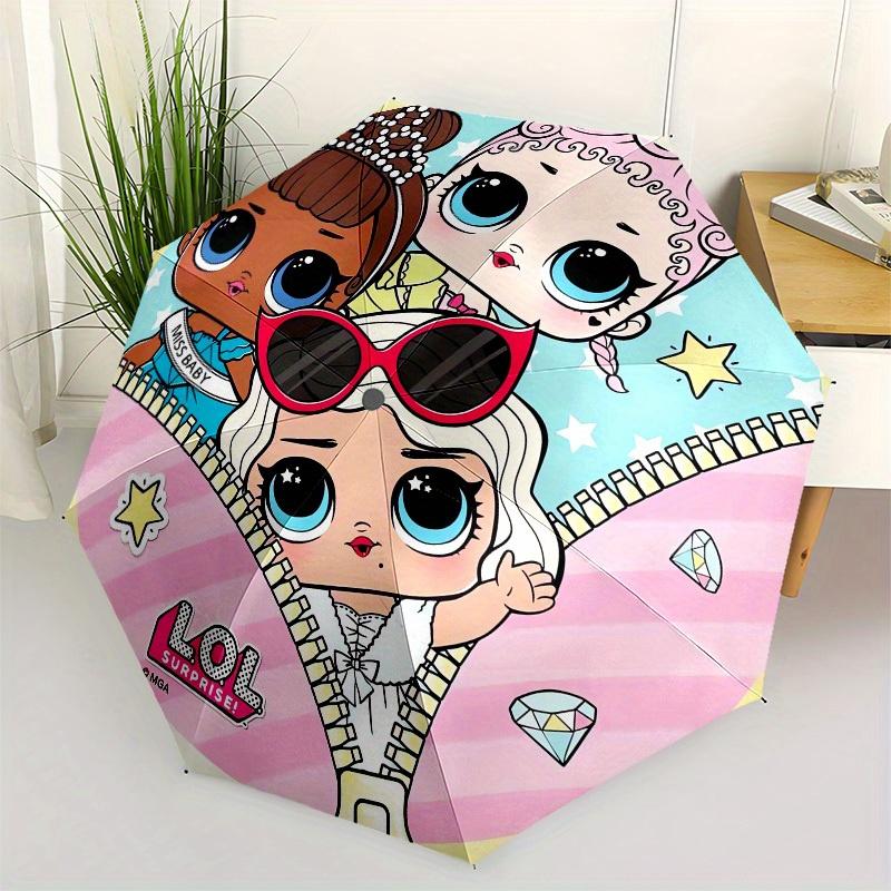 1pc LOL Surprise Dolls Collection Umbrella with Plastic Handle,Suitable for All Seasons Home Travel Outdoor UmbrellaM1146
1pc LOL Surprise Dolls Collection Umbrella with Plastic Handle,Suitable for All Seasons Home Travel Outdoor UmbrellaM1146