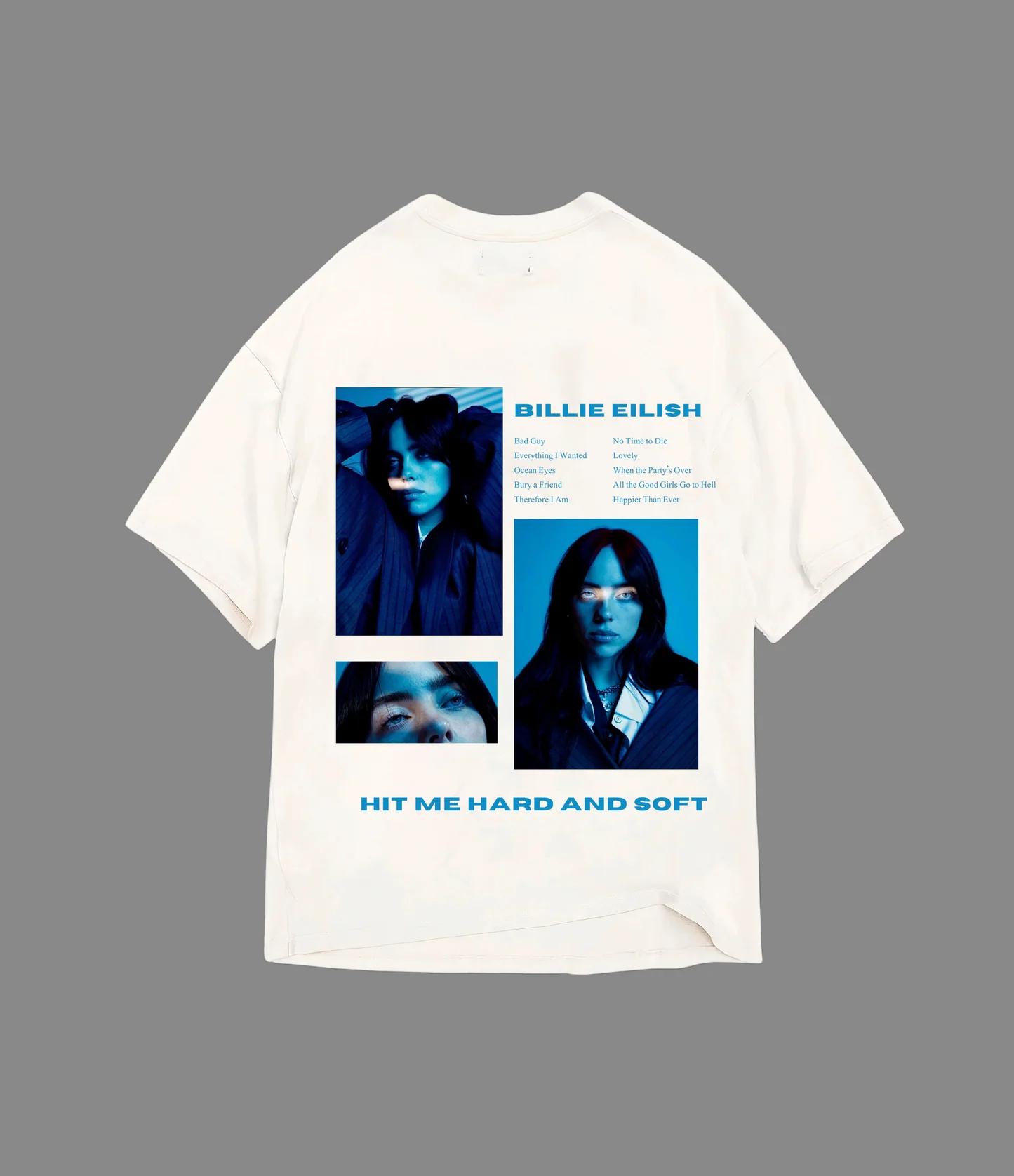 Billie Eilish Hit Me Hard and Soft Album T-Shirt Double Sided Print Unisex Cotton Music Fan Tee S
Billie Eilish Hit Me Hard and Soft Album T-Shirt Double Sided Print Unisex Cotton Music Fan Tee S