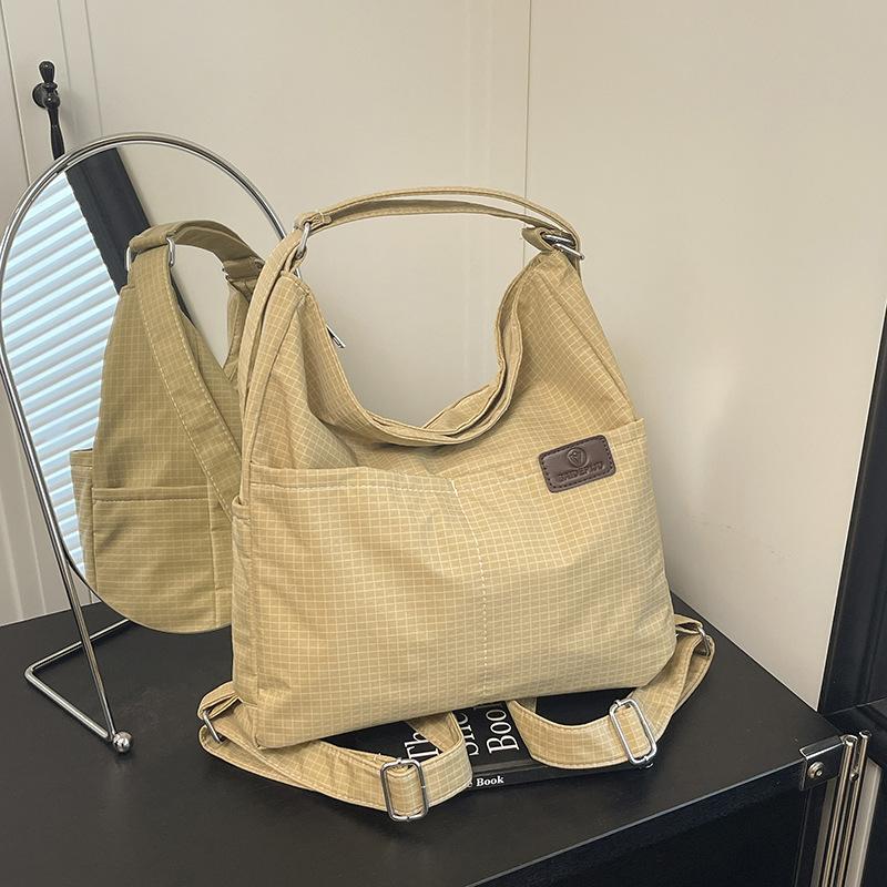 Canvas bag multi-functional large-capacity shoulder cloth bag can be crossed over both shoulders, tote bag women s 2025 autumn new fashion хакі
Canvas bag multi-functional large-capacity shoulder cloth bag can be crossed over both shoulders, tote bag women s 2025 autumn new fashion хакі