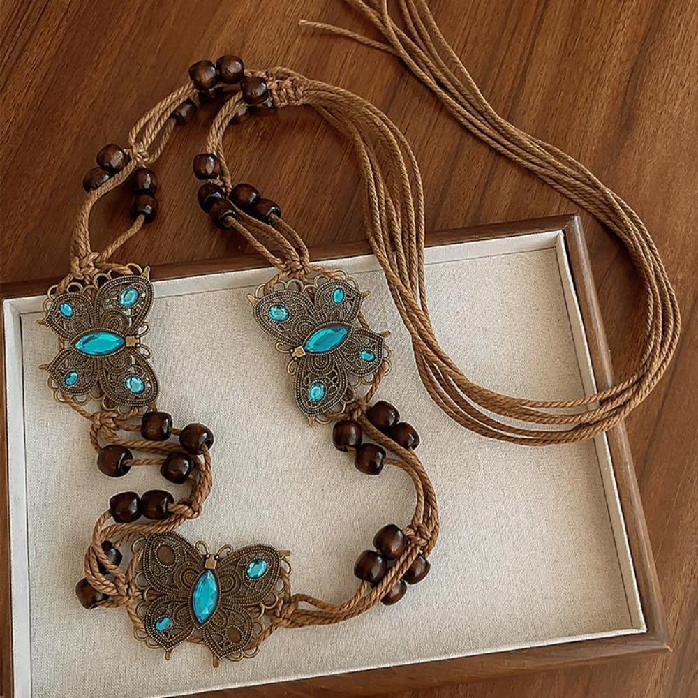 Bohemian Ethnic Style Butterfly Belt Women s Dress High-end Decorative Waist Chain Waist Seal Accessories Waist Rope
Bohemian Ethnic Style Butterfly Belt Women s Dress High-end Decorative Waist Chain Waist Seal Accessories Waist Rope