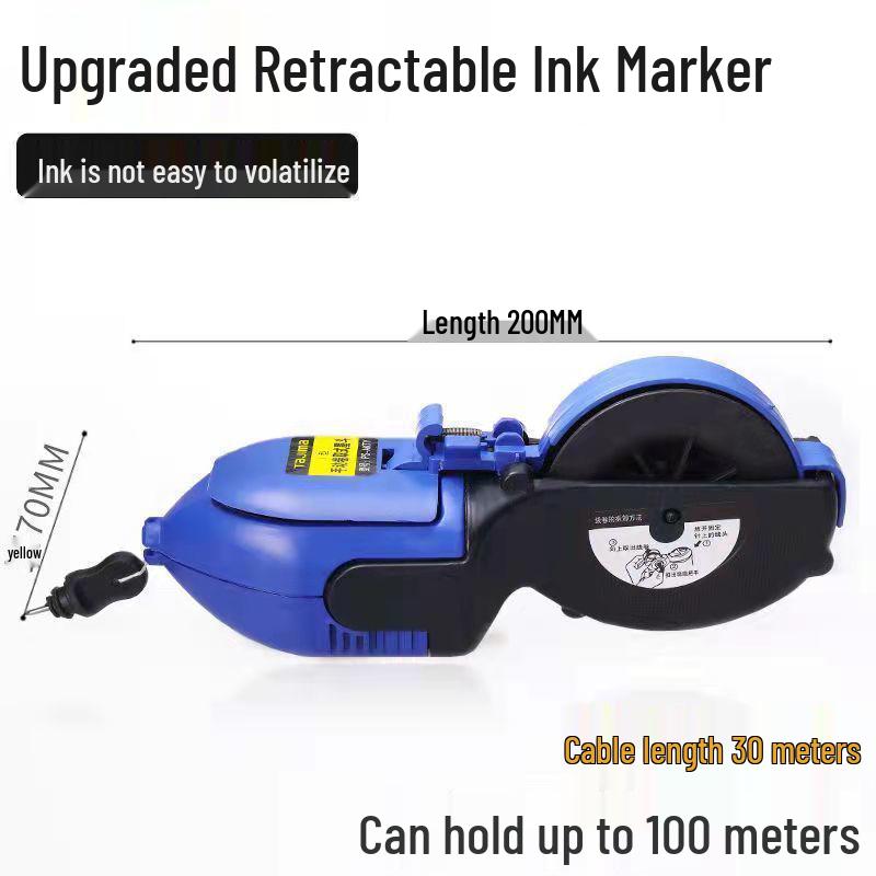 Ручной разметочный маркер для строительства и деревообработки
Ручной разметочный маркер для строительства и деревообработки