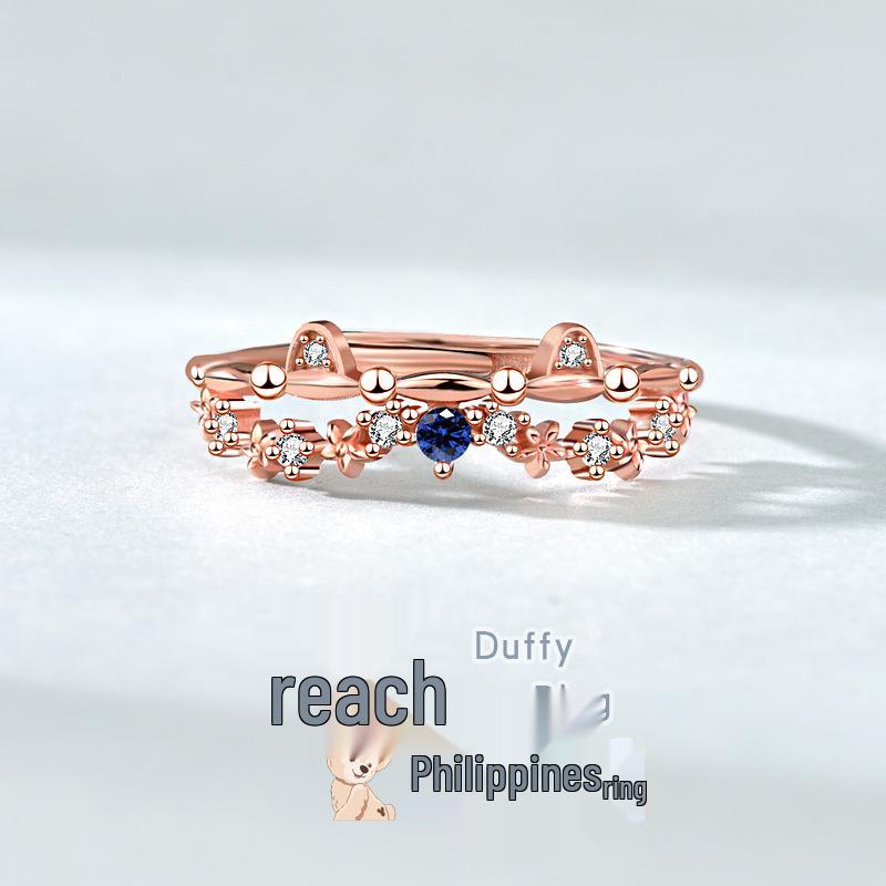 Li Ming Cartoon Collaboration Princess Ring, 925 Silver Jewelry, Duffy Style for Women. Princess Collaboration Feida Doll Ring (Small)
Li Ming Cartoon Collaboration Princess Ring, 925 Silver Jewelry, Duffy Style for Women. Princess Collaboration Feida Doll Ring (Small)