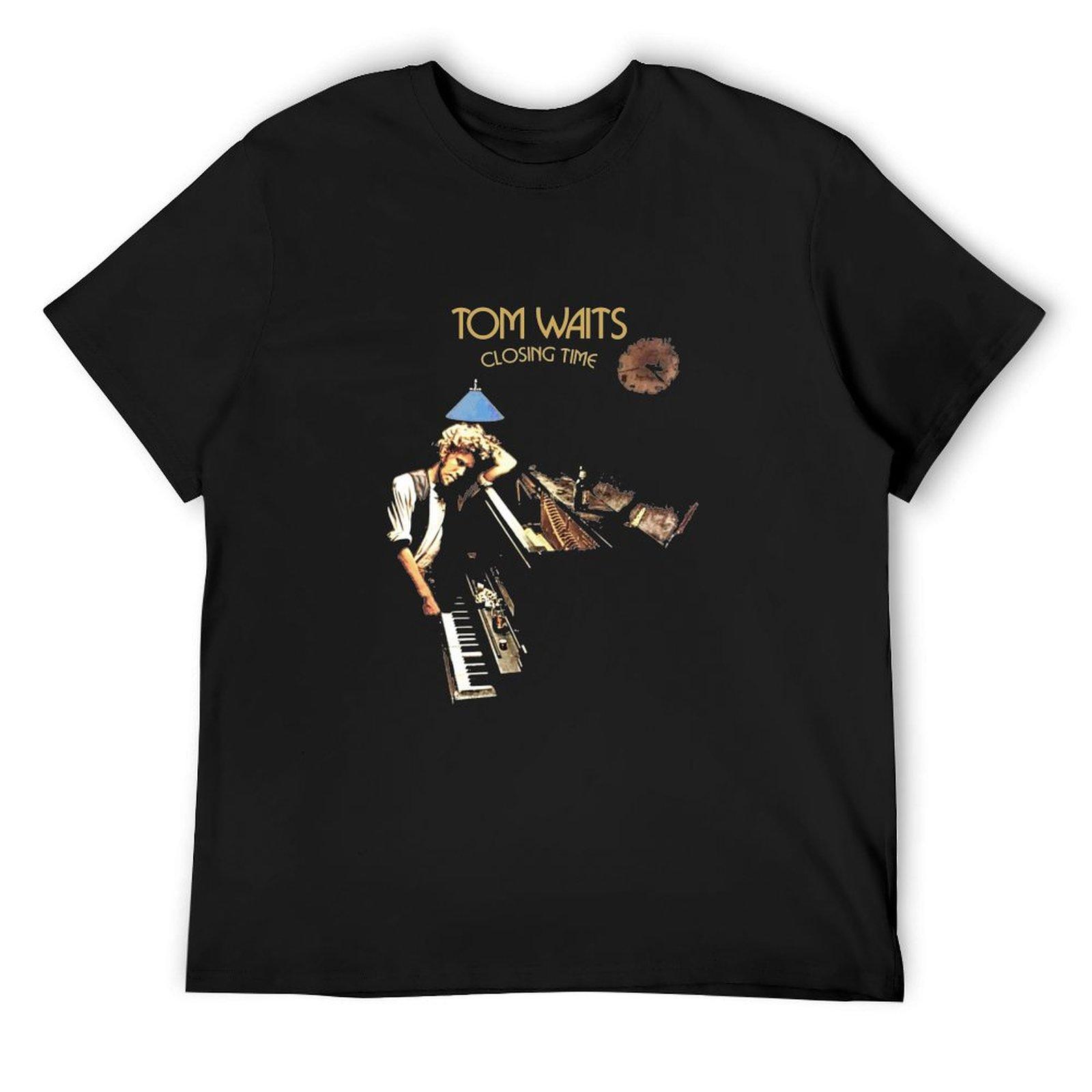 Tom Waits Closing Time Album T-Shirt cheap stuff oversized blanks designer t shirt men 4XL
Tom Waits Closing Time Album T-Shirt cheap stuff oversized blanks designer t shirt men 4XL
