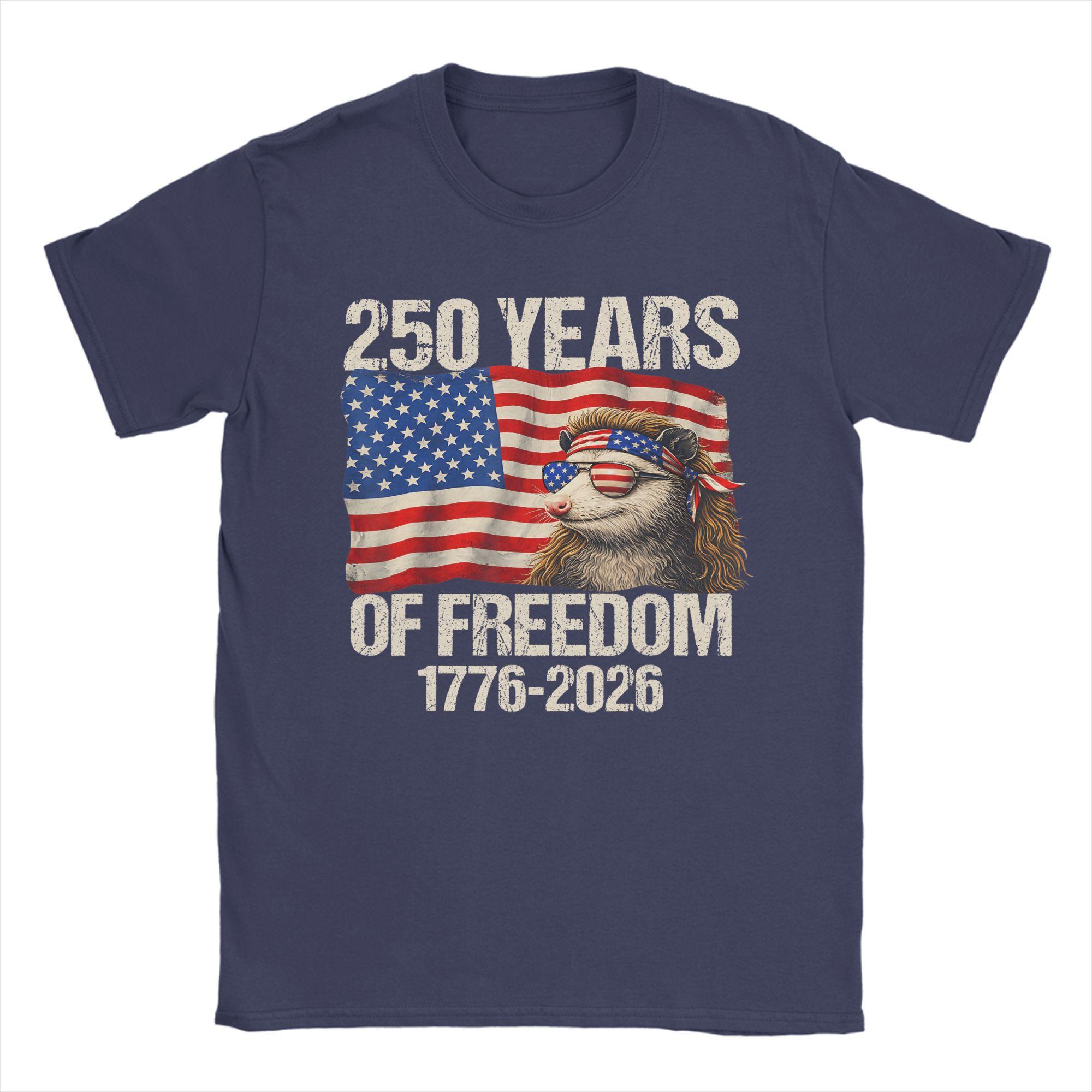 Unisex TShirts Years of Freedom Opossum th of July Hipster Cotton Tees Short Sleeve T Shirt Round Collar Tops 4XL
Unisex TShirts Years of Freedom Opossum th of July Hipster Cotton Tees Short Sleeve T Shirt Round Collar Tops 4XL