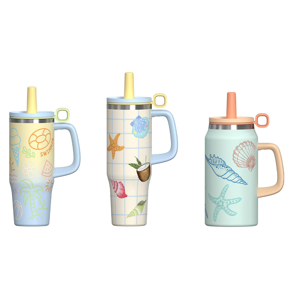 Summer new 40oz car cup custom handle cup Bingba cup large capacity bouncing straw car cup 18oz/550ml
Summer new 40oz car cup custom handle cup Bingba cup large capacity bouncing straw car cup 18oz/550ml