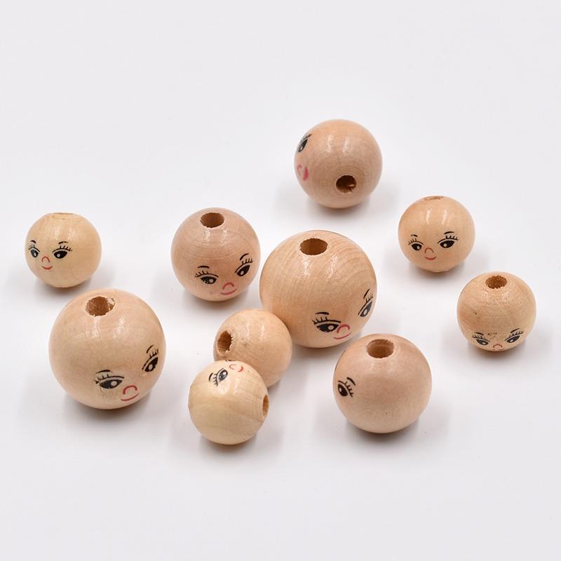 20pcs Wood Beads Wooden Beads Round Spacer Loose Doll Head Beads for Christmas Farmhouse Bracelet Necklace DIY Craft Project 14mm
20pcs Wood Beads Wooden Beads Round Spacer Loose Doll Head Beads for Christmas Farmhouse Bracelet Necklace DIY Craft Project 14mm