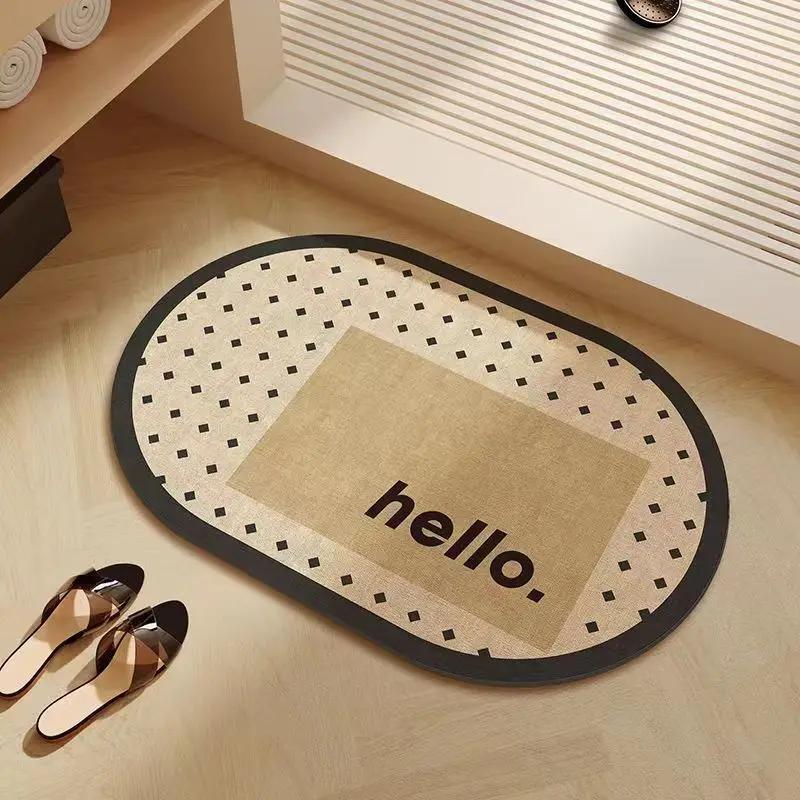 Bathroom floor mat, quick drying absorbent pad, diatomaceous earth, bathroom entrance door, anti slip and anti fouling 40X60cm 15.7X23.6in
Bathroom floor mat, quick drying absorbent pad, diatomaceous earth, bathroom entrance door, anti slip and anti fouling 40X60cm 15.7X23.6in
