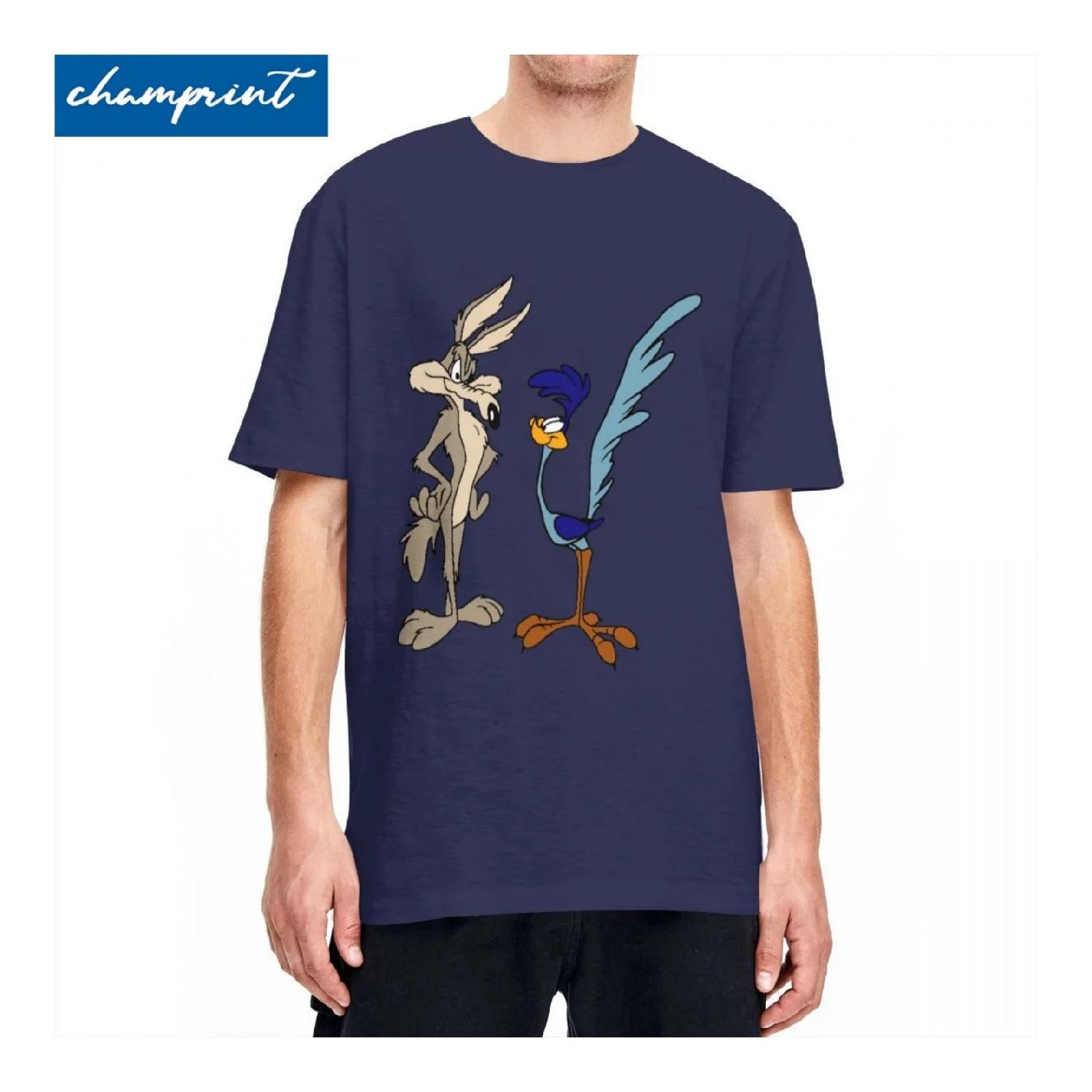 Do You Want To Race Roadrunner Coyote T-Shirt Unisex Cotton Tops Vintage O-neck Short Sleeve S чёрный
Do You Want To Race Roadrunner Coyote T-Shirt Unisex Cotton Tops Vintage O-neck Short Sleeve S чёрный