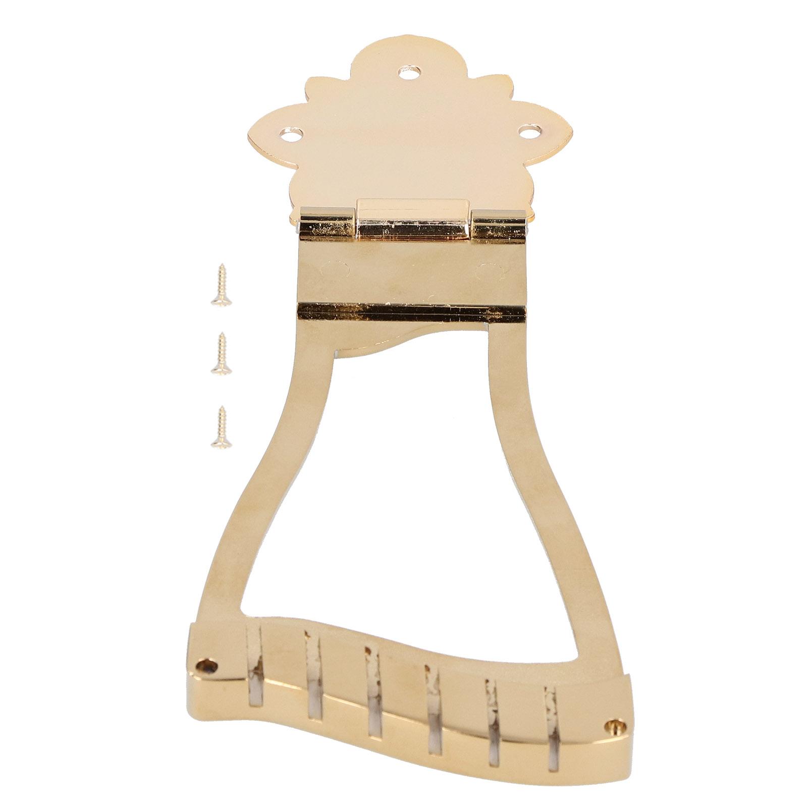 Bridge Tailpiece Replacement for Electric Jazz Guitar Musical Instrument AccessoriesGold чёрный
Bridge Tailpiece Replacement for Electric Jazz Guitar Musical Instrument AccessoriesGold чёрный