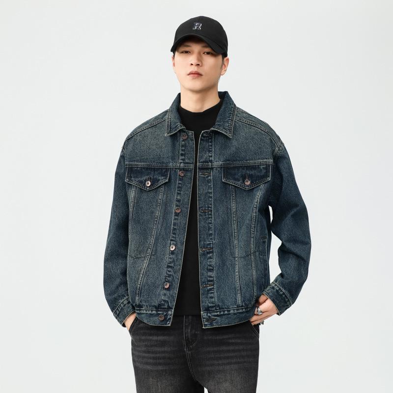 Men s American Retro Motorcycle Denim Jacket, Autumn/Winter Trend, Cool Washed Casual Style M for 100-128 kg синій
Men s American Retro Motorcycle Denim Jacket, Autumn/Winter Trend, Cool Washed Casual Style M for 100-128 kg синій