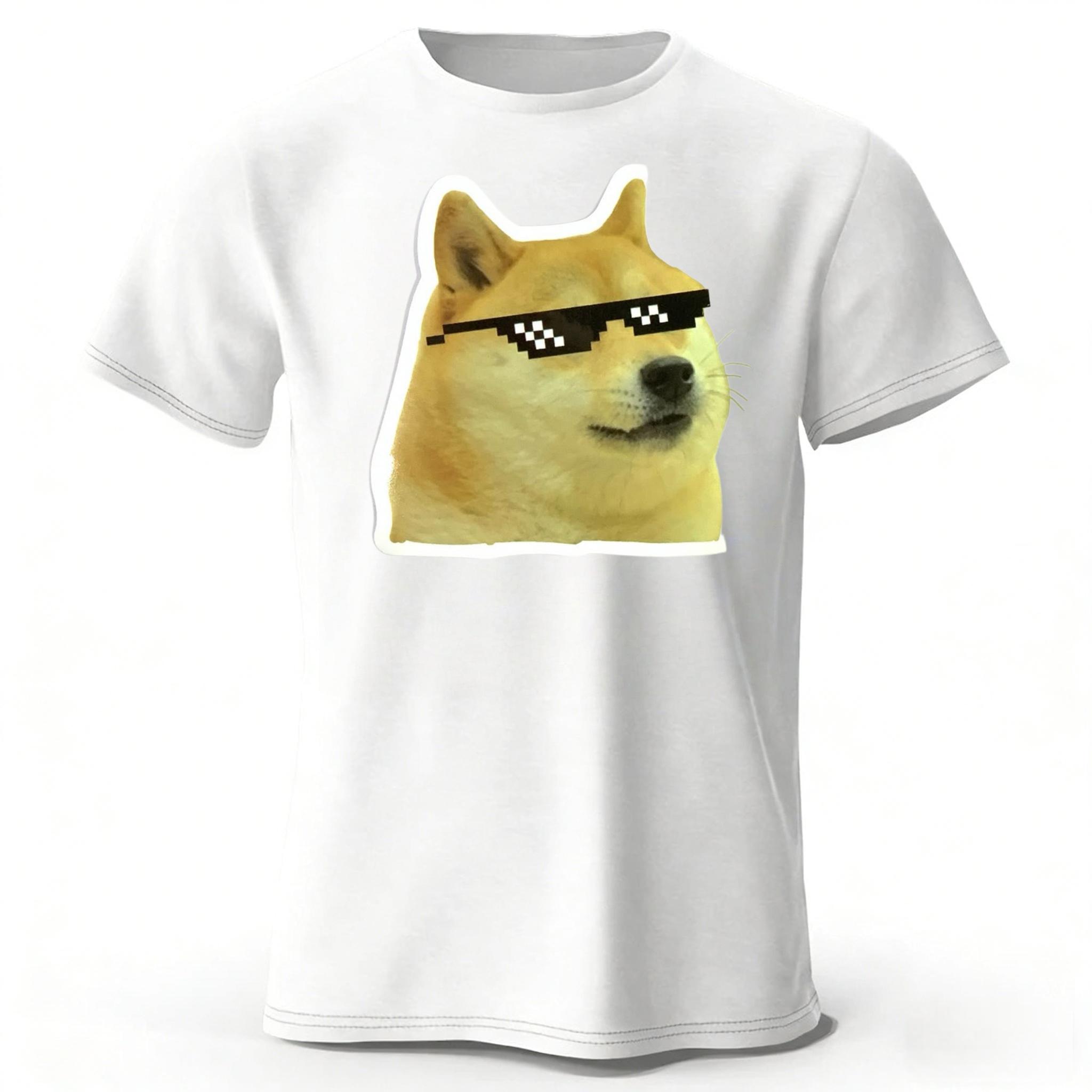 Funny Shiba Inu Mens Daily Funny Creative Casual Pure Cotton Tshirt Soft Breathable Short Sleeved Tshirt Casual Wear Top 4XL
Funny Shiba Inu Mens Daily Funny Creative Casual Pure Cotton Tshirt Soft Breathable Short Sleeved Tshirt Casual Wear Top 4XL