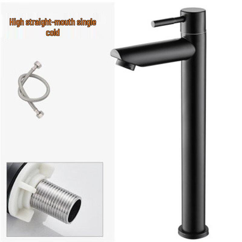MDNG Single Cold Basin Faucet with High Straight Spout (2-Pack)
MDNG Single Cold Basin Faucet with High Straight Spout (2-Pack)