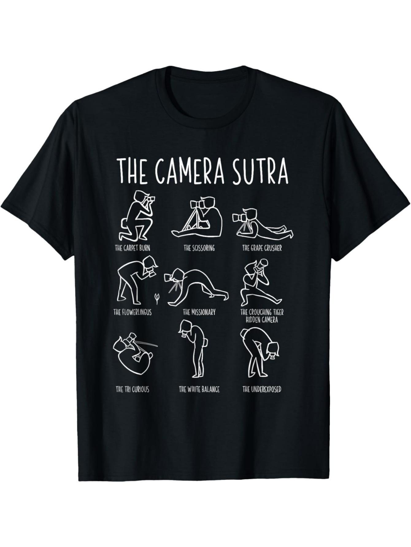 Funny Photographer Men T-Shirt Black Cotton Tee with Humorous Camera Poses Scripture Design, Regular Fit Casual Shirt 4XL
Funny Photographer Men T-Shirt Black Cotton Tee with Humorous Camera Poses Scripture Design, Regular Fit Casual Shirt 4XL