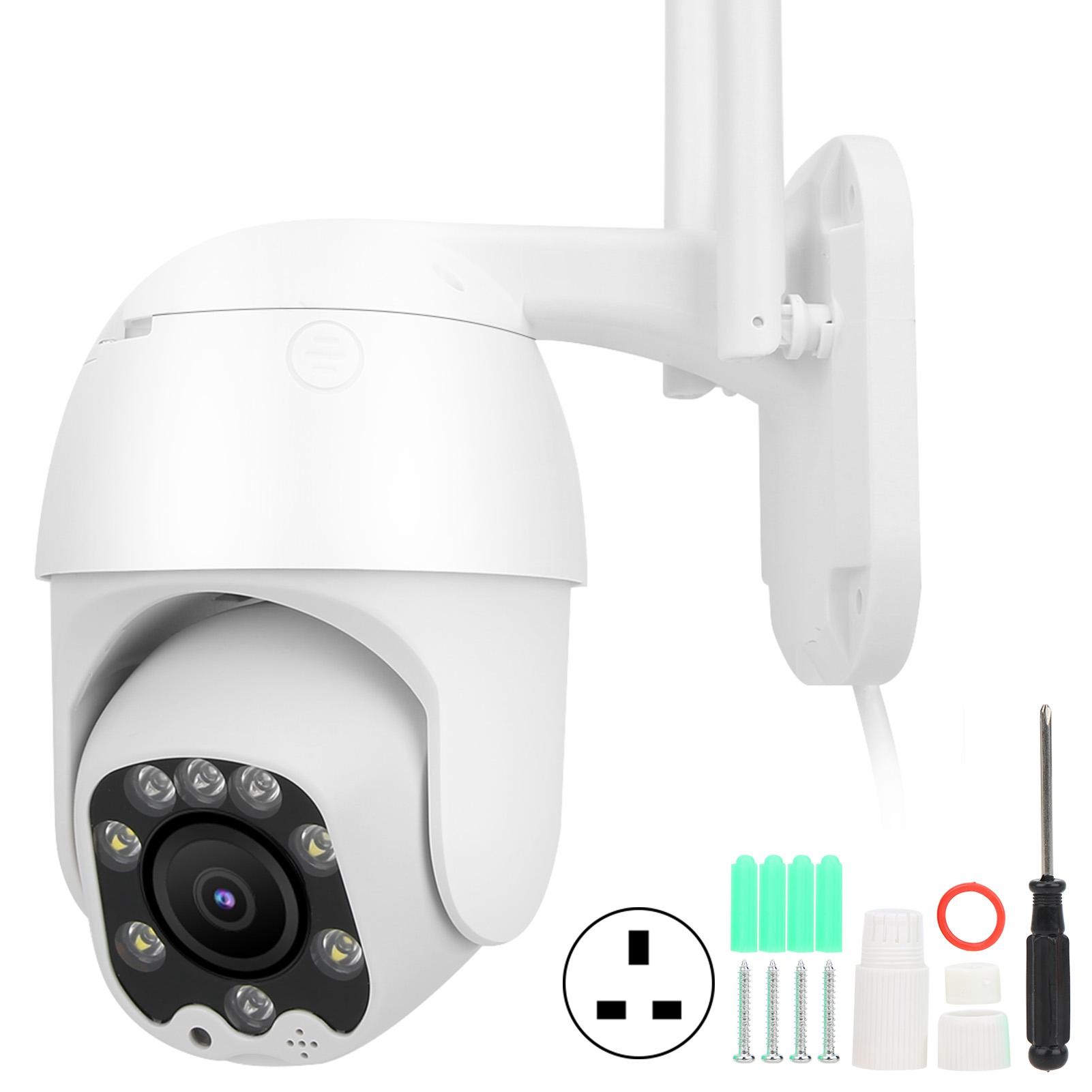 1080P Wifi PTZ Camera 8 Lights Nigh Vision IP66 Waterproof Motion Detection 100240V Prise UK
1080P Wifi PTZ Camera 8 Lights Nigh Vision IP66 Waterproof Motion Detection 100240V Prise UK