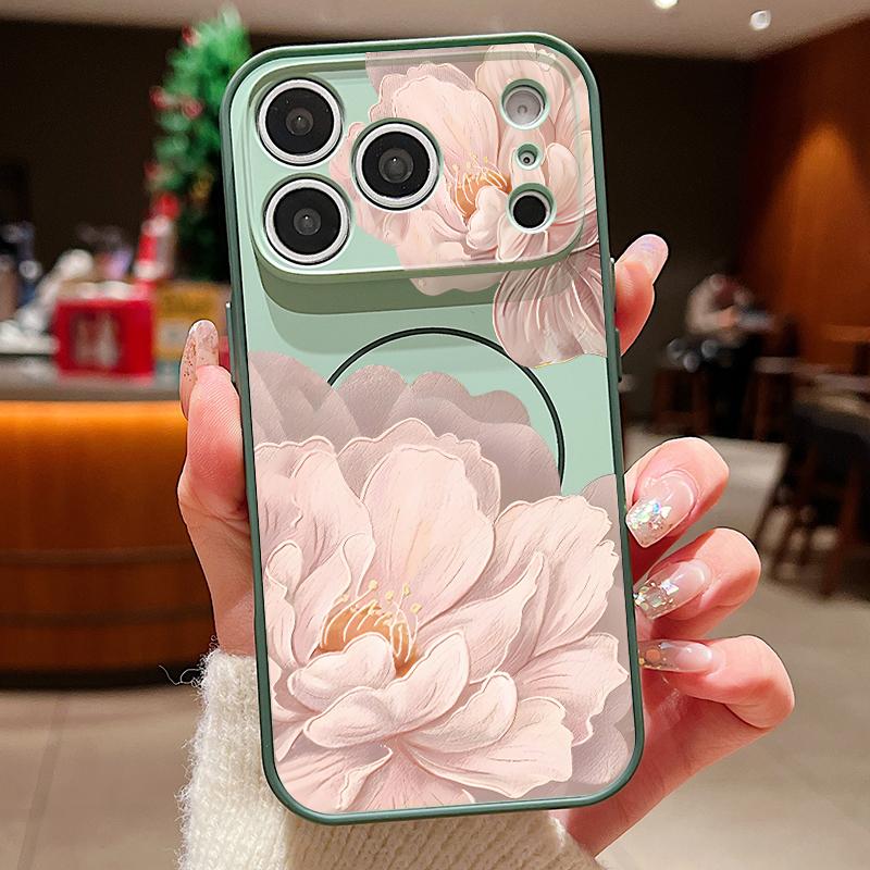 Pink Peony Flowers Case For iPhone 17 Pro Max Magnetic For Magsafe Hybrid Slim Matte Cover For iPhone 16 15 14 13 Pro Max iPhone 16 Pro Max
Pink Peony Flowers Case For iPhone 17 Pro Max Magnetic For Magsafe Hybrid Slim Matte Cover For iPhone 16 15 14 13 Pro Max iPhone 16 Pro Max