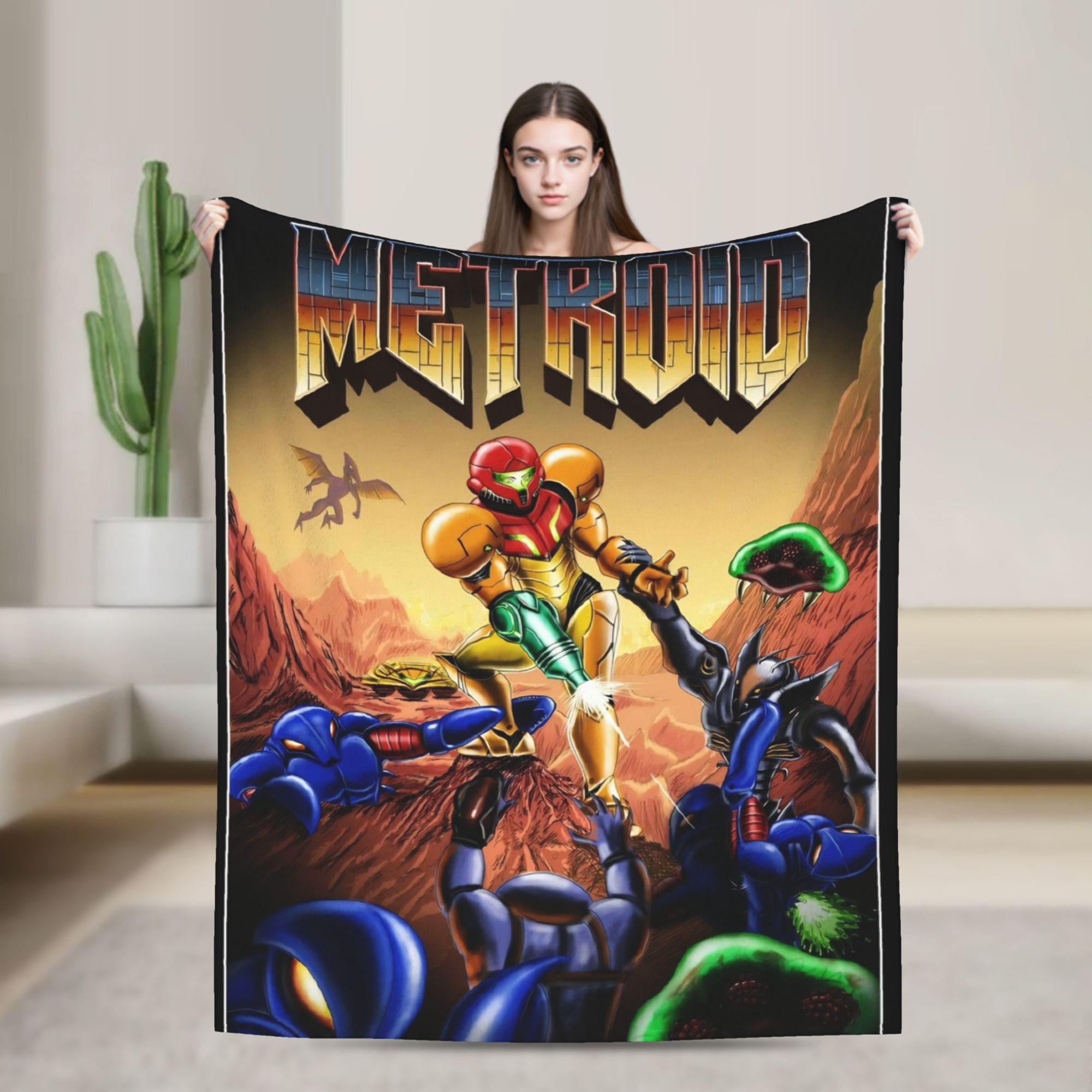 Герой игры Metroid Фланелевое одеяло Супермягкое плед для гостиной Путешествия Офис Уличный тренд Покрывало Чехол для дивана-кровати 75x90cm
Герой игры Metroid Фланелевое одеяло Супермягкое плед для гостиной Путешествия Офис Уличный тренд Покрывало Чехол для дивана-кровати 75x90cm