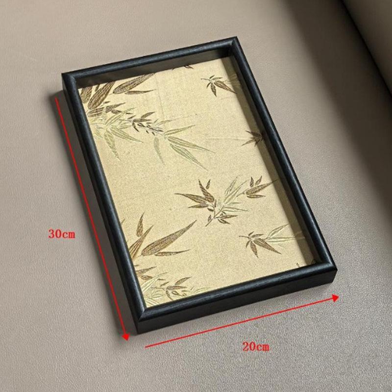 §Ink Painting Style Bamboo Shadow Embroidered Tray Storage Tray Jewelry Storage Home Fabric Tea Tray Decorative Storage Tray
§Ink Painting Style Bamboo Shadow Embroidered Tray Storage Tray Jewelry Storage Home Fabric Tea Tray Decorative Storage Tray