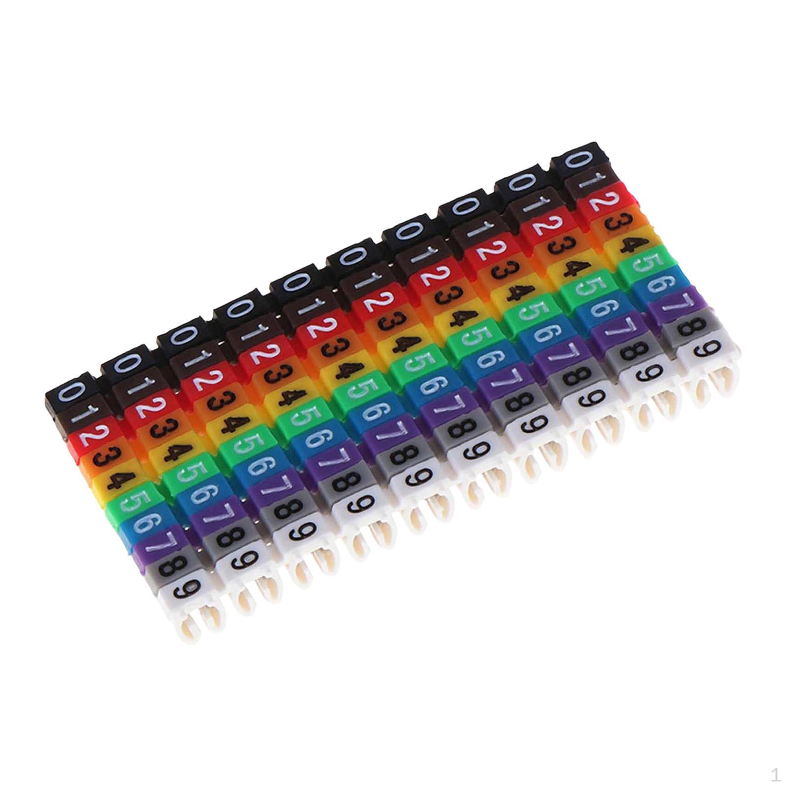 Cable Markers, Colored Ties, Numbered Labels for Office Networks, Tubes 6 to 7.5mm
Cable Markers, Colored Ties, Numbered Labels for Office Networks, Tubes 6 to 7.5mm