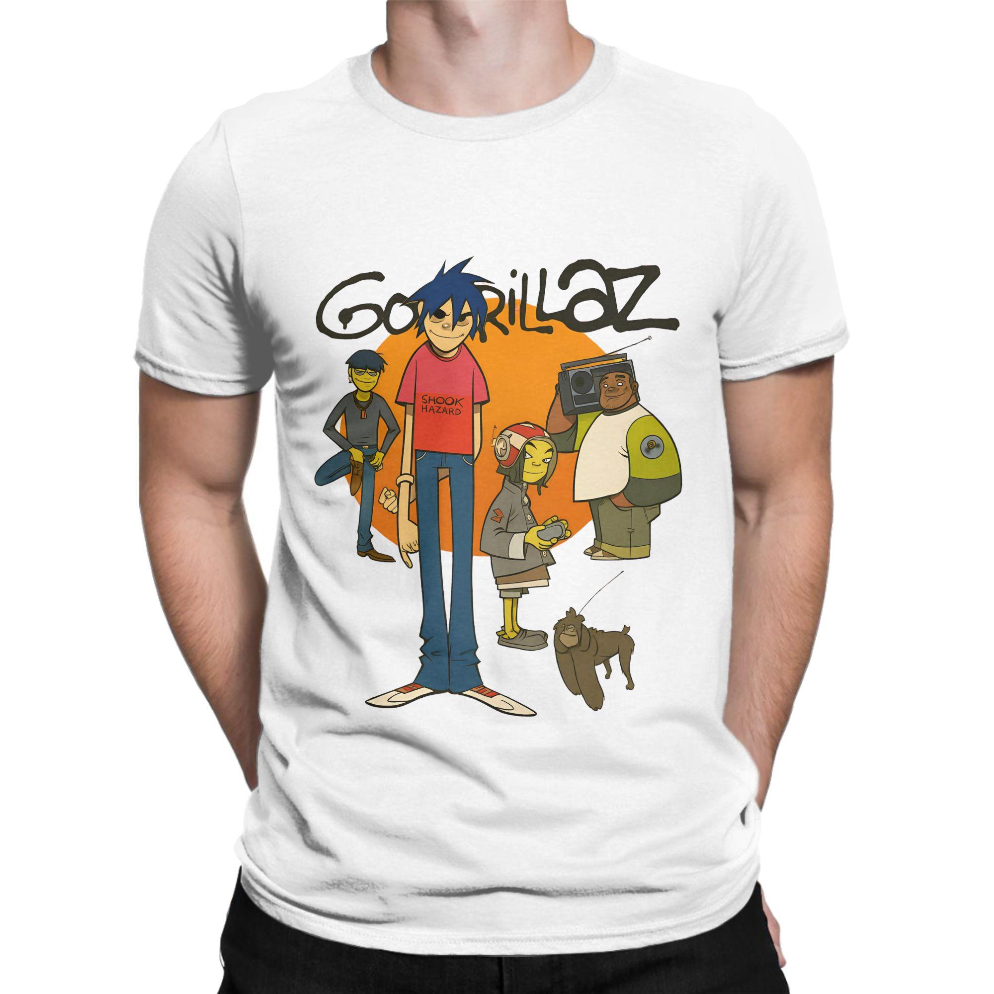 Мужские футболки Gorillaz, забавные хлопковые футболки с коротким рукавом, футболки с круглым вырезом, одежда, идея подарка S разноцветный
Мужские футболки Gorillaz, забавные хлопковые футболки с коротким рукавом, футболки с круглым вырезом, одежда, идея подарка S разноцветный