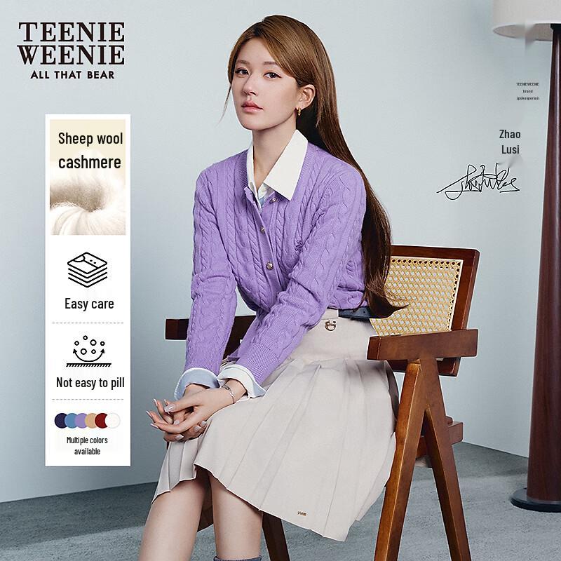 Teenie Weenie Women s Cable Knit Cardigan L
Teenie Weenie Women s Cable Knit Cardigan L