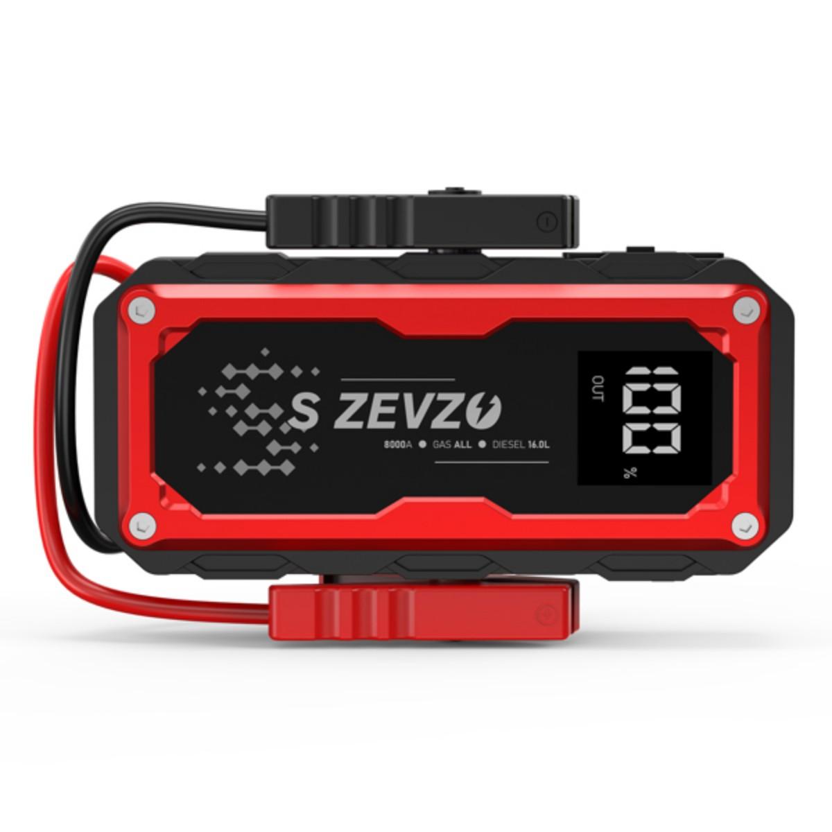 8000A Car Jump Starter 24000mAh Power Bank 150PSI Pump Air Compressor Emergency Battery Booster Power Bank Start with LED Light червоний
8000A Car Jump Starter 24000mAh Power Bank 150PSI Pump Air Compressor Emergency Battery Booster Power Bank Start with LED Light червоний