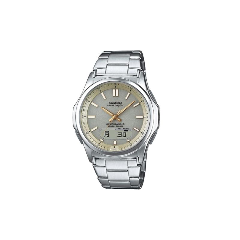 Casio VINTAGE series-disc 50 meters waterproof solar quartz movement stainless steel strap Japanese and Korean watch men s watch silver WVA-M630D-9AJF серебряный
Casio VINTAGE series-disc 50 meters waterproof solar quartz movement stainless steel strap Japanese and Korean watch men s watch silver WVA-M630D-9AJF серебряный