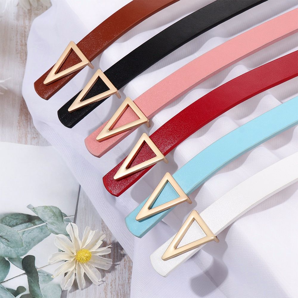 Vintage Female Metal buckle Male Belt accessories PU leather belt Width Triangle waistband білий
Vintage Female Metal buckle Male Belt accessories PU leather belt Width Triangle waistband білий