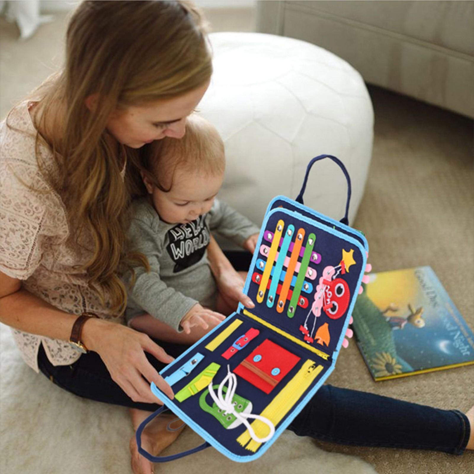 Children s Learning Board Early Childhood Educational Toys Educational Puzzle Set Practice Busy Board One Size
Children s Learning Board Early Childhood Educational Toys Educational Puzzle Set Practice Busy Board One Size