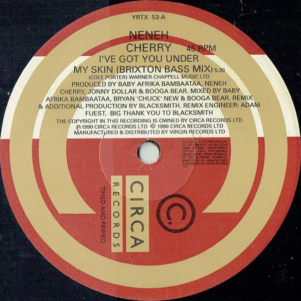 12inch Record NENEH CHERRY - I ve Got You Under My Skin YRTX53 Circa 1990 UK Dance & Electronica Used
12inch Record NENEH CHERRY - I ve Got You Under My Skin YRTX53 Circa 1990 UK Dance & Electronica Used