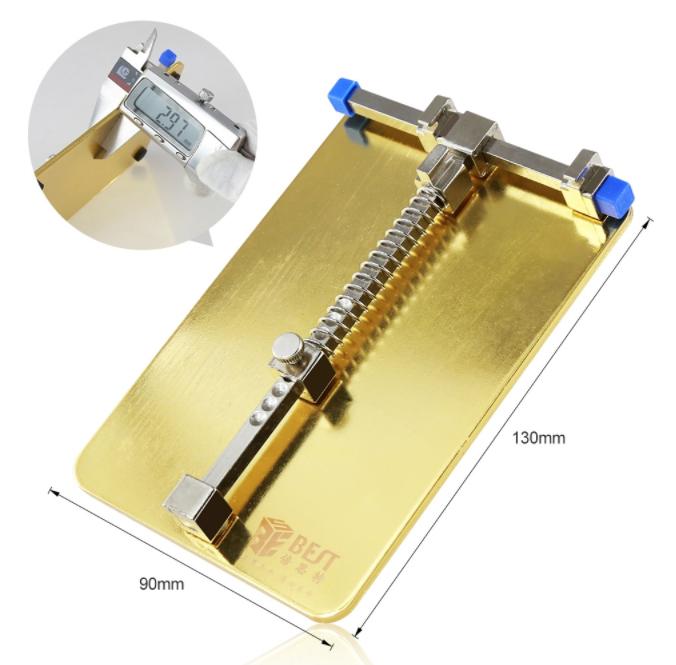 BEST BST-001C DIYFIX Stainless Steel Circuit Board PCB Holder Fixture Work Station for Chip Repair Tools Type A
BEST BST-001C DIYFIX Stainless Steel Circuit Board PCB Holder Fixture Work Station for Chip Repair Tools Type A