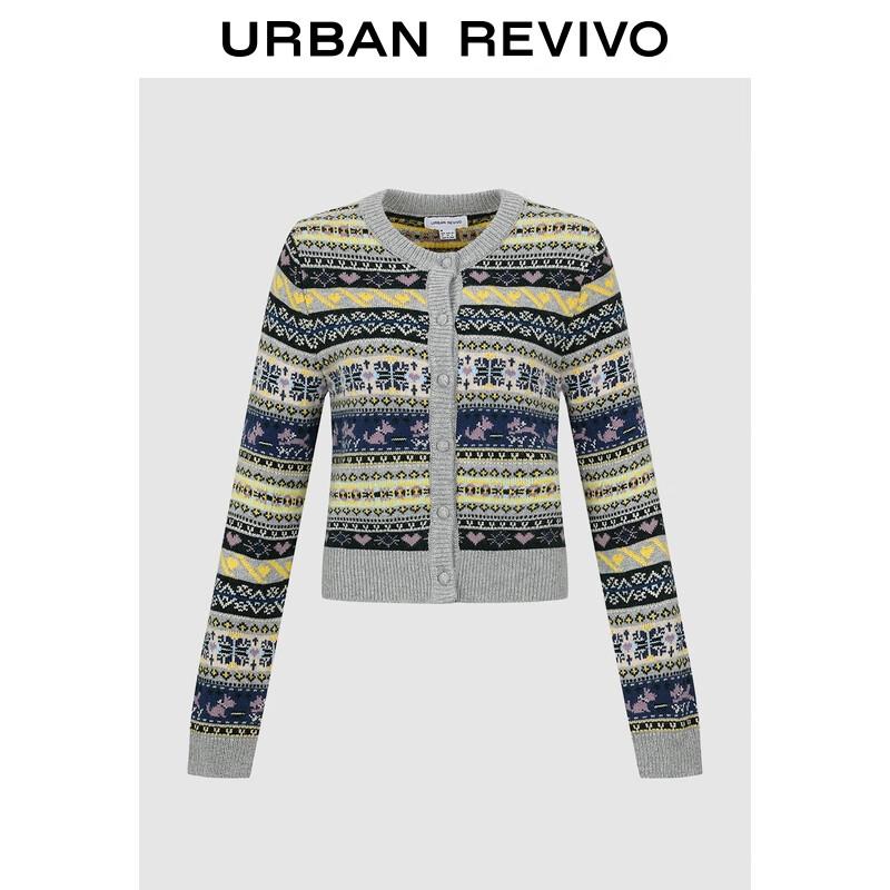 Женский кардиган UR в стиле ретро с жаккардовым узором Fair Isle S
Женский кардиган UR в стиле ретро с жаккардовым узором Fair Isle S