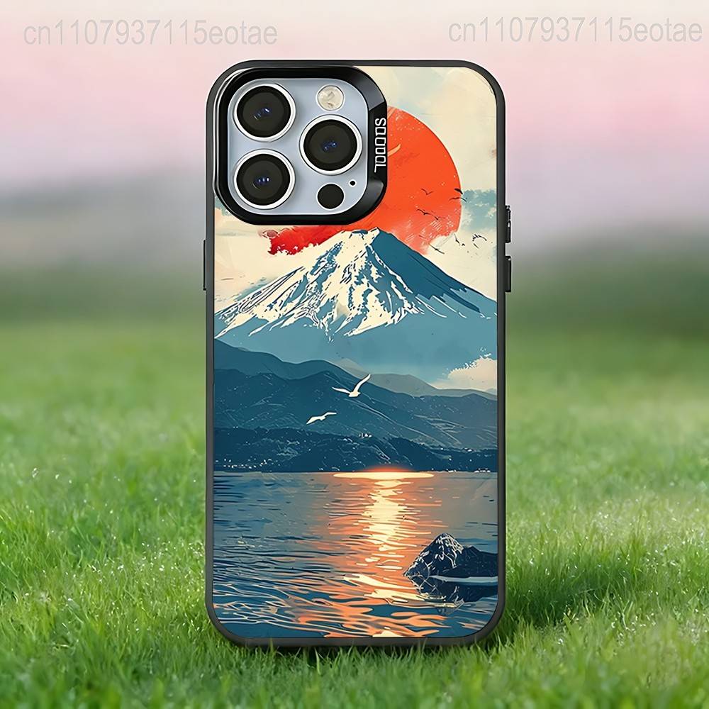 Japanese Mount Fuji Landscape Black Phone Case Compatible with iPhone 17 16 15 14 13 12 11, Pro, Max, Plus, E, Air, Mini iPhone17
Japanese Mount Fuji Landscape Black Phone Case Compatible with iPhone 17 16 15 14 13 12 11, Pro, Max, Plus, E, Air, Mini iPhone17