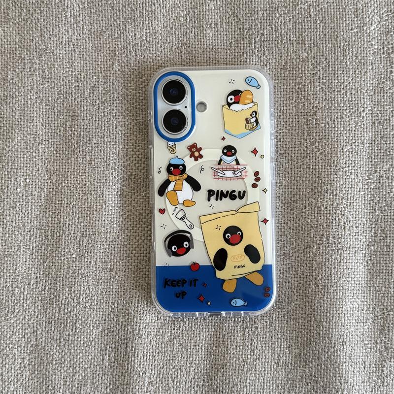 Magnetic iPhone Case with Yellow Cartoon Penguin for 14/15/16 Pro Max for Women iPhone 15
Magnetic iPhone Case with Yellow Cartoon Penguin for 14/15/16 Pro Max for Women iPhone 15