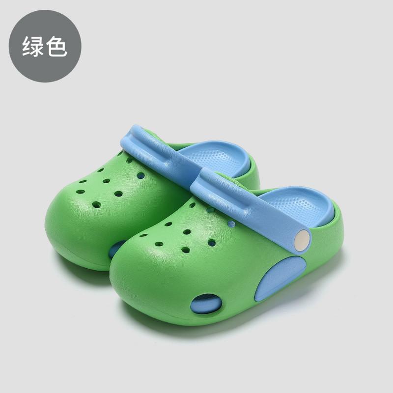 Children s hole shoes summer boys and girls indoor household non-slip outer wear with heel soft sole spot bag head drag 230 inner length 22.5cm зелений
Children s hole shoes summer boys and girls indoor household non-slip outer wear with heel soft sole spot bag head drag 230 inner length 22.5cm зелений