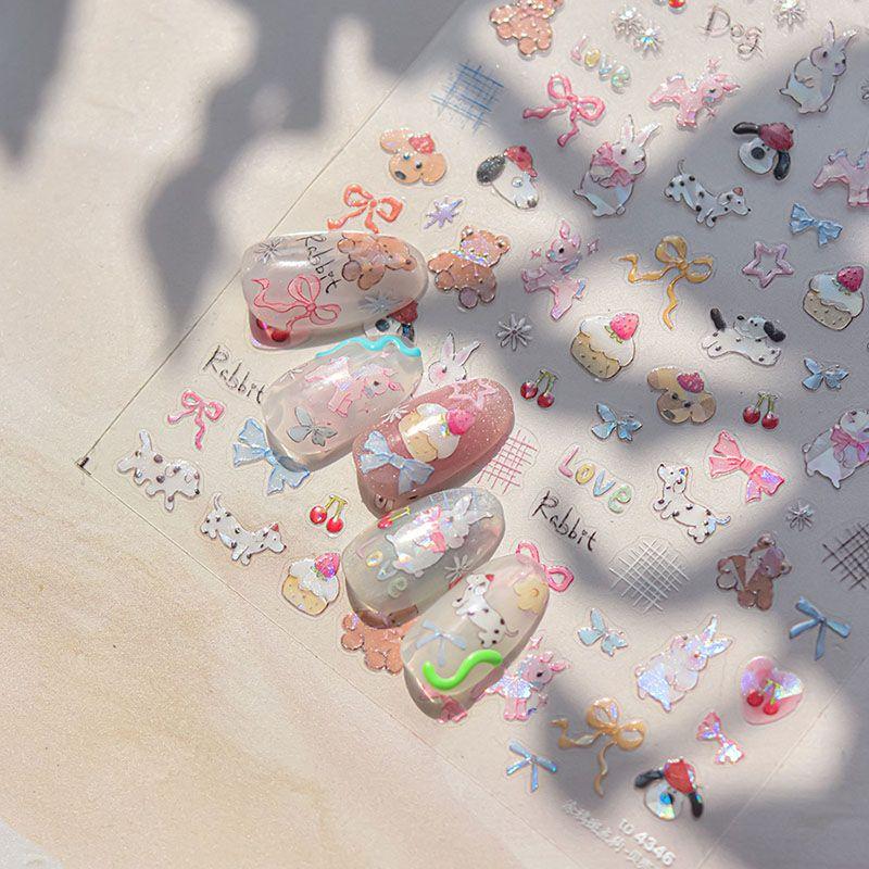 Cute Pink Graffiti Painting Nail Sticker Tomoni Embossed 3D Apple Cake Children s Nail Stickers Decorations Graffiti Dalmatians 4346
Cute Pink Graffiti Painting Nail Sticker Tomoni Embossed 3D Apple Cake Children s Nail Stickers Decorations Graffiti Dalmatians 4346