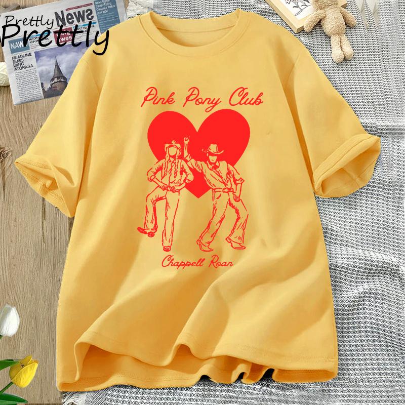 Футболка Chappell Roan Pink Pony Club с винтажным принтом, хлопковая футболка унисекс с коротким рукавом, женская уличная одежда 90-х годов 4XL
Футболка Chappell Roan Pink Pony Club с винтажным принтом, хлопковая футболка унисекс с коротким рукавом, женская уличная одежда 90-х годов 4XL