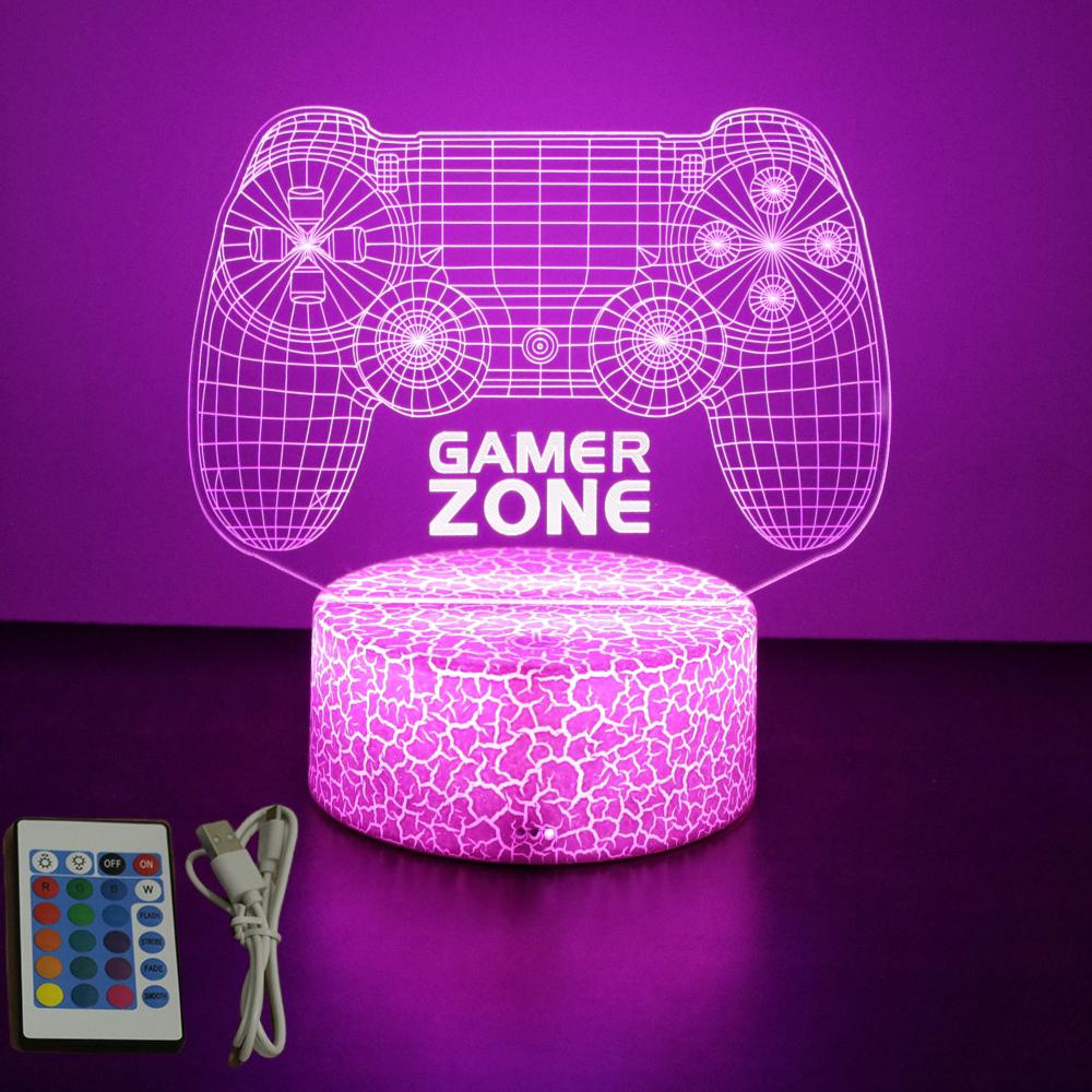 НЕОНОВА ГЕЙМЕРСЬКА 3D ЛАМПА Світлодіодний нічник Ігровий сетап RGB Дитячі лампи Декор геймерської кімнати Настільна лампа для спальні Персоналізовані подарунки
НЕОНОВА ГЕЙМЕРСЬКА 3D ЛАМПА Світлодіодний нічник Ігровий сетап RGB Дитячі лампи Декор геймерської кімнати Настільна лампа для спальні Персоналізовані подарунки