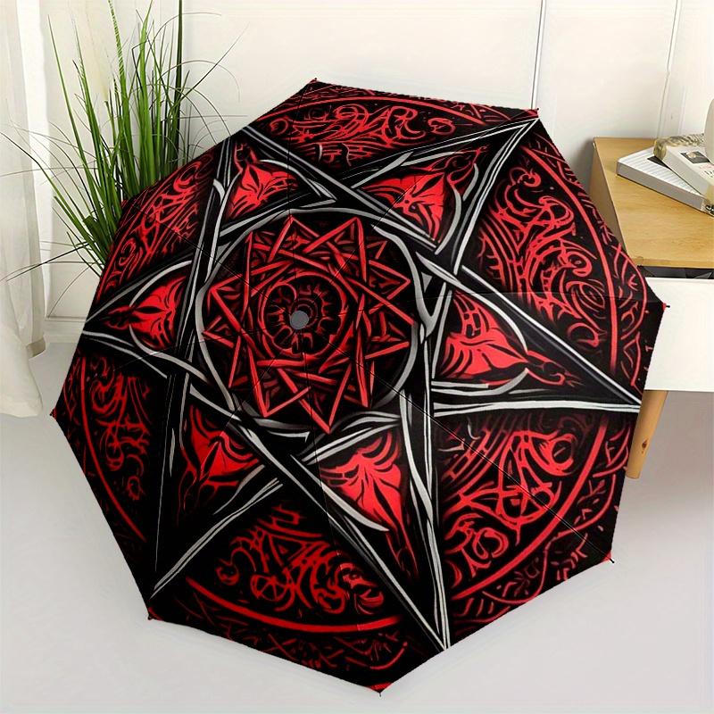 Red Star Mandala Wall Art: Unique Decor for Any SpaceUmbrella, Portable 3-Fold Umbrella for Men & Women,Christmas Gift ES132
Red Star Mandala Wall Art: Unique Decor for Any SpaceUmbrella, Portable 3-Fold Umbrella for Men & Women,Christmas Gift ES132