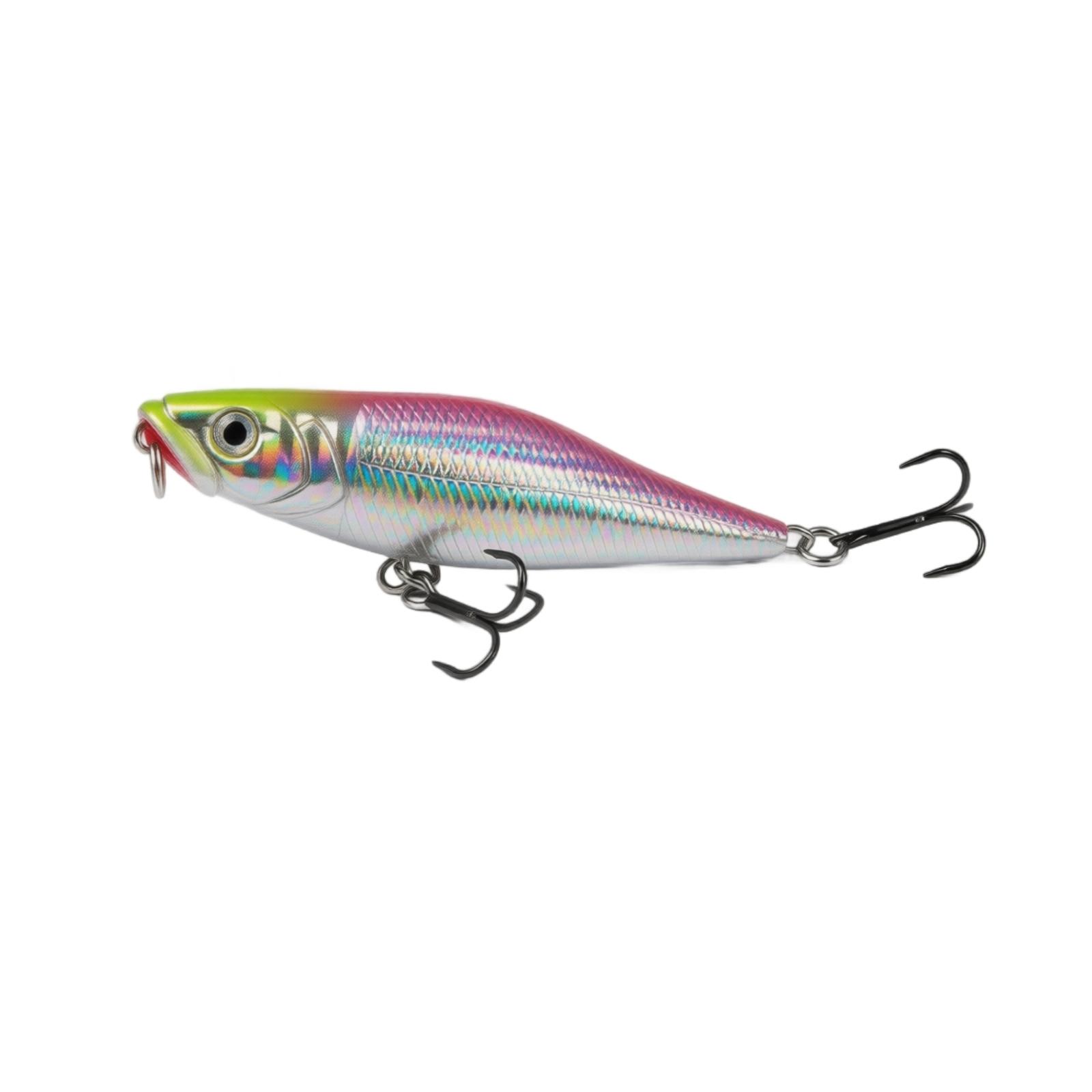 7cm 6 7g Surface Water Fishing Lure Bait with Realistic Fish Scale Texture and Noise Simulation for Freshwater and Saltwater Fishing one size
7cm 6 7g Surface Water Fishing Lure Bait with Realistic Fish Scale Texture and Noise Simulation for Freshwater and Saltwater Fishing one size