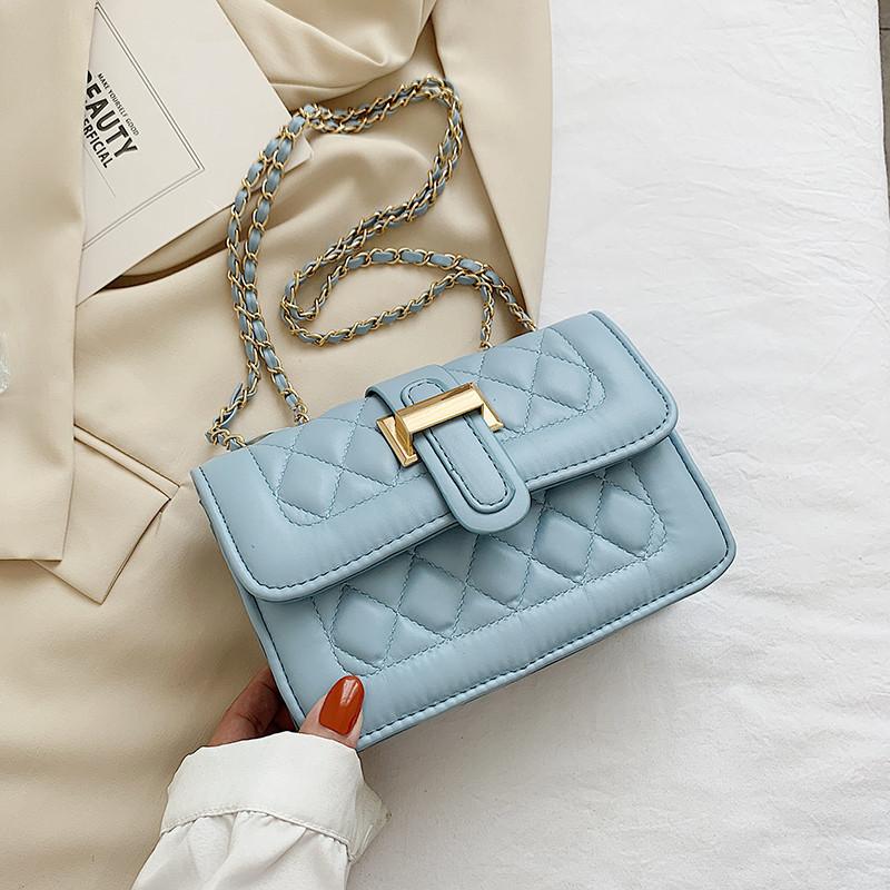 Women s Small Bag 2026 New Fashion Korean Fashion Chain Messenger Bag Casual Texture Portable Shoulder Bag 20.5x5.5x15 синій
Women s Small Bag 2026 New Fashion Korean Fashion Chain Messenger Bag Casual Texture Portable Shoulder Bag 20.5x5.5x15 синій