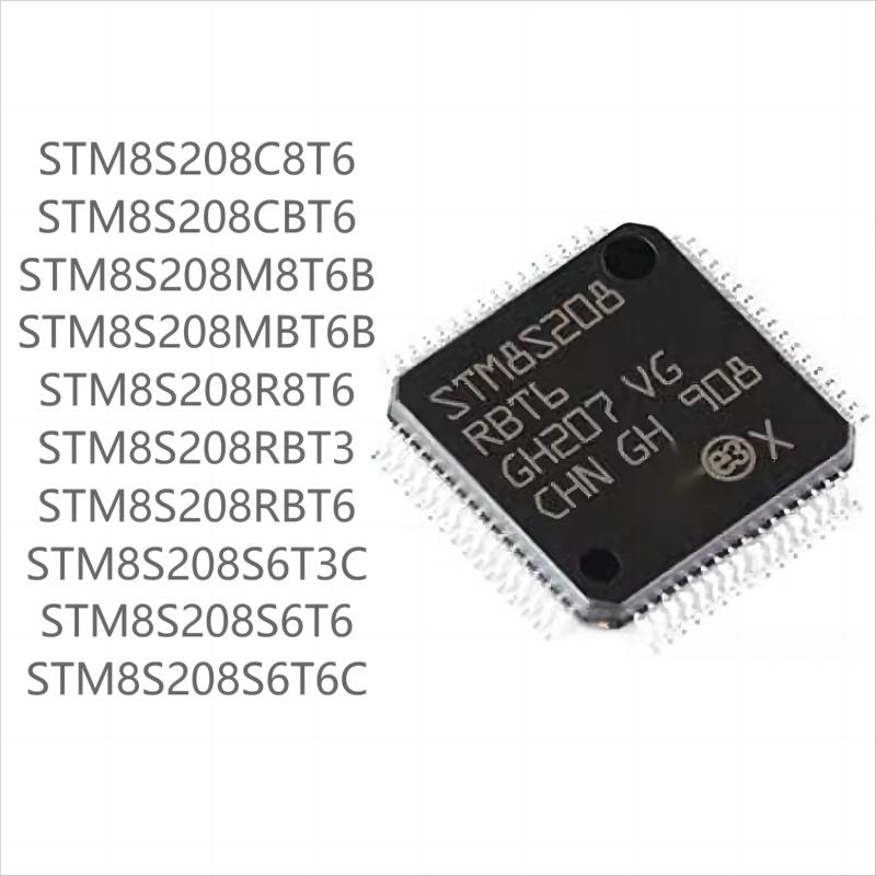 100PCS brand new STM8S208seriesC8T6 CBT6 M8T6B MBT6B R8T6 RBT6 6T6C STM8S208CBT6(40pcs)
100PCS brand new STM8S208seriesC8T6 CBT6 M8T6B MBT6B R8T6 RBT6 6T6C STM8S208CBT6(40pcs)