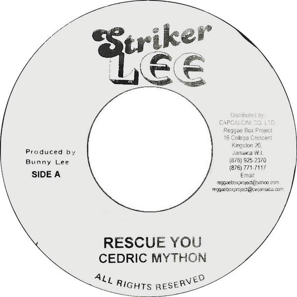 7inch Record CEDRIC MYTON - Rescue You NONE Striker Lee Jamaica Reggae, Ska & Dub Used
7inch Record CEDRIC MYTON - Rescue You NONE Striker Lee Jamaica Reggae, Ska & Dub Used